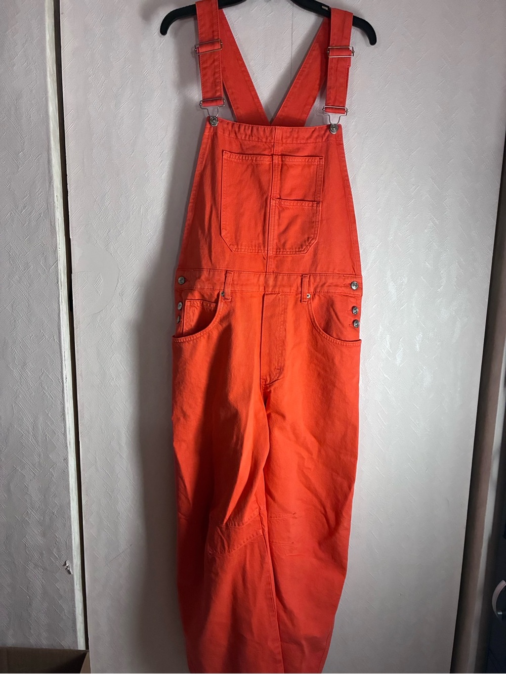Free People We the Free Good Luck Barrel Overalls - Picture 9 of 16